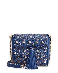 Tory Burch Fleming Print Quilted Leather Crossbody Bag