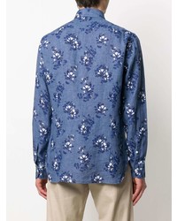 Barba Floral Print Shirt