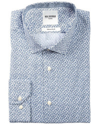 Ben Sherman Floral Print Long Sleeve Shirt
