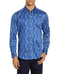 Robert Graham Hawkeswrth Floral Button Up Shirt