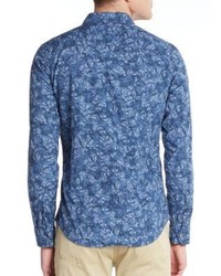 Calvin Klein Jeans Regular Fit Bijou Floral Print Sportshirt
