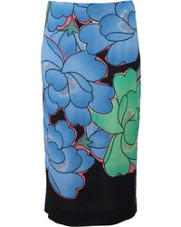 Marni Floral Pencil Skirt
