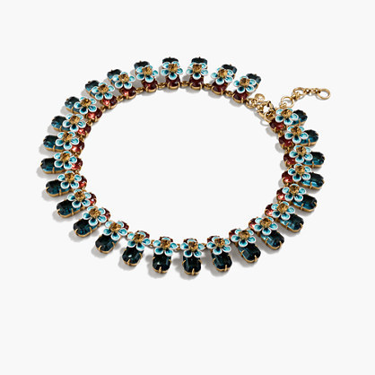 j crew crystal necklace