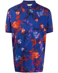 Etro Floral Print Polo Shirt