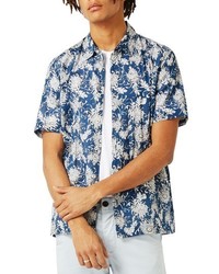 Topman Floral Print Shirt