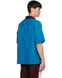 Marni Blue Viscose Shirt