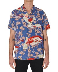 ROLLA'S Bon Goldfish Short Sleeve Button Up Shirt