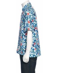 Thom Browne Floral Print Swim Shirt W Tags