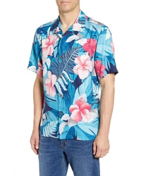 Tommy Bahama Hibiscus Hues Silk Shirt