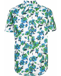 Odin Floral Print Short Sleeve Shirt