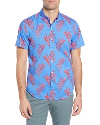 Bonobos Riviera Slim Fit Palm Print Sport Shirt