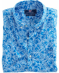 Vineyard Vines Short Sleeve Floral Print Murray Shirt