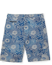 Junya Watanabe Floral Print Cotton Shorts