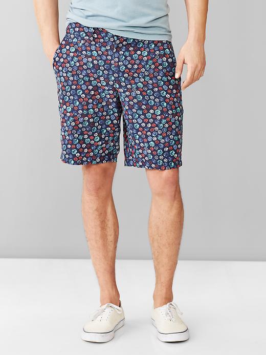 Gap Lived In Floral Print Flat Front Shorts, $44 | Gap | Lookastic