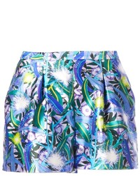 Peter Pilotto Floral Twill Shorts