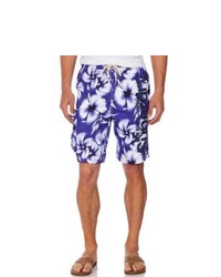 Superdry Floral Print Swim Shorts Purple Beach