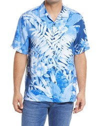 Tommy Bahama Flora Royale Short Sleeve Silk Button Up Shirt