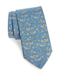 Salvatore Ferragamo Floral Silk Tie