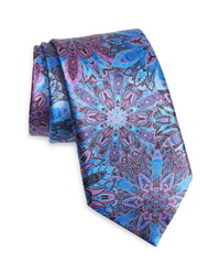 Ermenegildo Zegna Quindici Floral Paisley Silk Tie