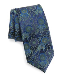 Ted Baker London Tonal Floral Silk Tie