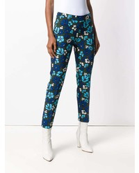 P.A.R.O.S.H. Floral Fitted Trousers