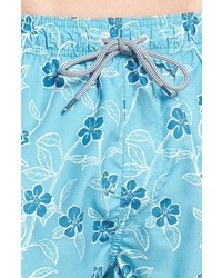 Ted Baker London Winda Floral Print Swim Trunks