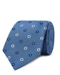 Turnbull & Asser 8cm Silk Jacquard Tie
