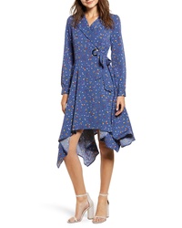 CHRISELLE LIM COLLECTION Chriselle Lim Wren Floral Print Trench Dress