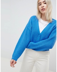 Blue Fluffy Cardigan