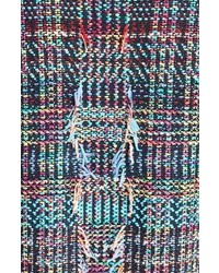 St. John Collection Dara Fringe Knit Topper