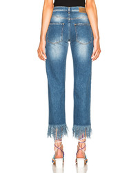 MSGM Frayed Jeans