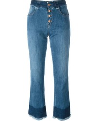 See by Chloe See By Chlo Frayed Cropped Jeans