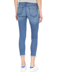 3x1 W2 Crop Fray Skinny Jeans