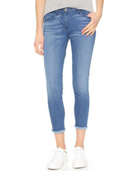 3x1 W2 Crop Fray Skinny Jeans