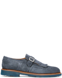 Doucal's Fringed Loafer Shoes