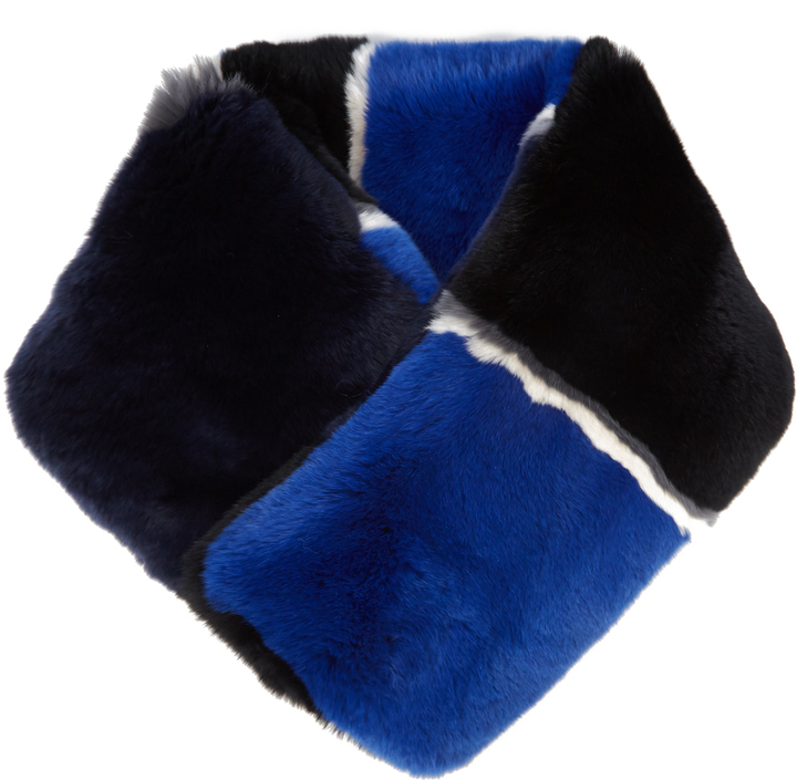 Diane Rabbit Fur Scarf