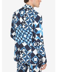 Dolce & Gabbana Geometric Print Blazer