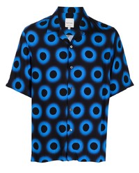 Paul Smith Short Sleeve Geometric Print Shirt
