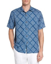 Tommy Bahama Doric Diamond Original Fit Silk Camp Shirt, $118 ...