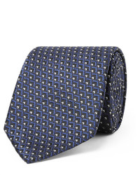 Ermenegildo Zegna 7cm Silk Jacquard Tie