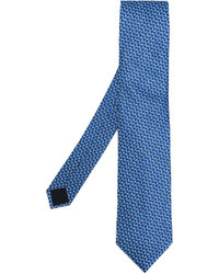 Lanvin Geometric Pattern Tie