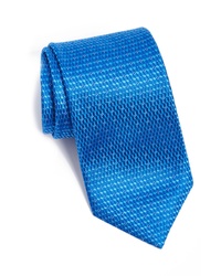 David Donahue Geometric Silk Tie