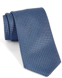 Ermenegildo Zegna Geometric Woven Silk Tie