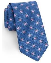 Ted Baker London Geometric Floral Silk Tie