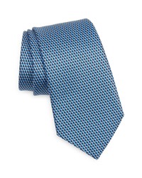Ermenegildo Zegna Silk Tie In Blue At Nordstrom