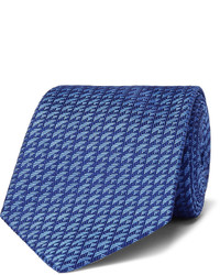 Turnbull & Asser 8cm Silk Jacquard Tie