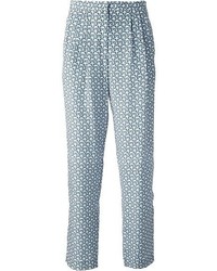Sea Graphic Print Trousers