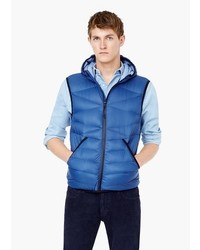 Mango Man Quilted Feather Gilet
