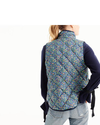 Petite Excursion Vest In Liberty Catesby Floral