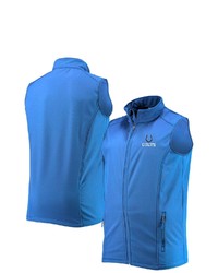 Dunbrooke Royal Indianapolis Colts Big Tall Archer Softshell Full Zip Vest At Nordstrom